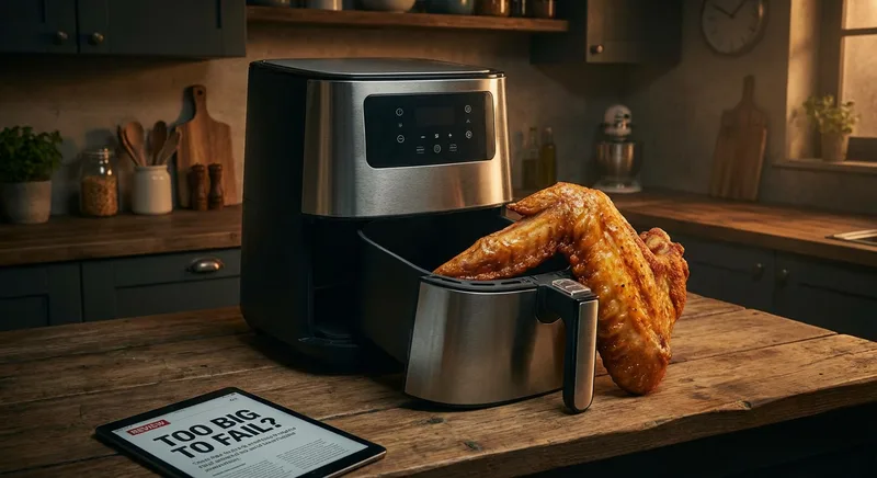 The AirFry Supreme XL: An Oven That Cannot Fit a Chicken Wing