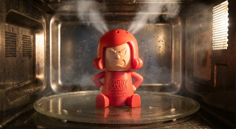 The Angry Mama Microwave Steamer: A $10 Plastic Woman Whose Entire Job Is Performed by a Bowl