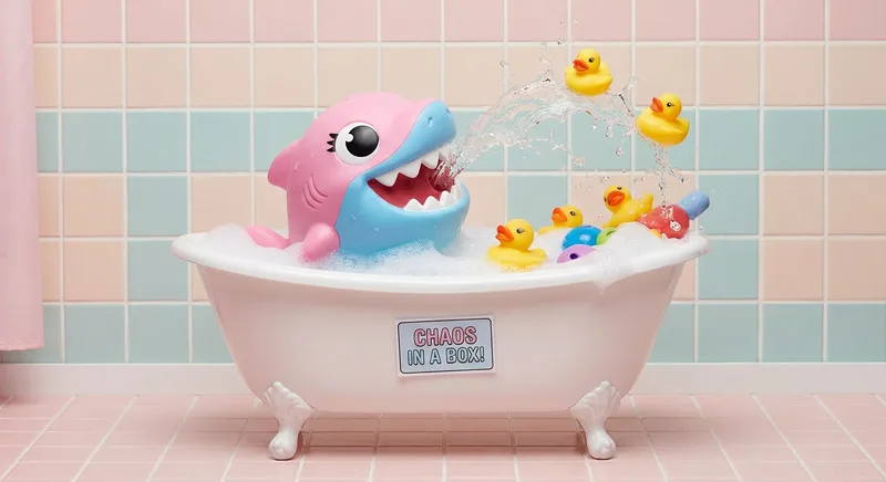 Baby Shark Bath Toys: Baby Shark Doo Doo Doo Doo Became Baby Shark OW OW OW OW