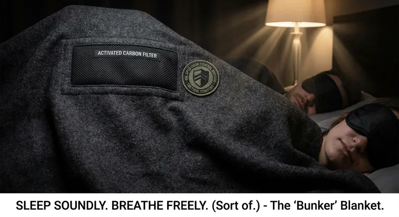 The Better Marriage Blanket: Military-Grade Fart Filtration for Your Marriage, Because Love Means Deploying Chemical Warfare Countermeasures at Bedtime