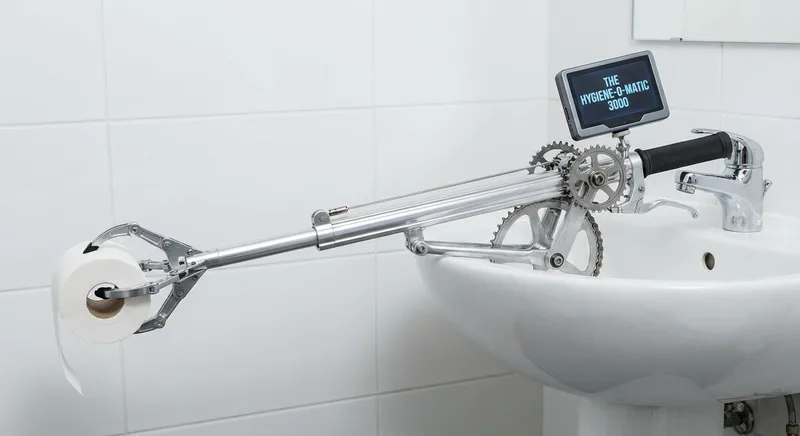 The Comfort Wipe: Toilet Paper on a Stick, Because the Infomercial Industry Looked at Wiping and Saw a Market Opportunity