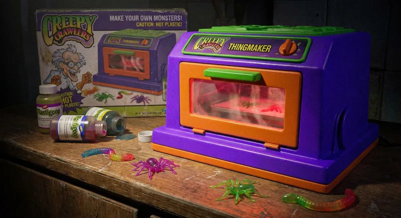 Creepy Crawlers Oven: The Easy-Bake for Boys Except It Burned Children and the Fumes Were Toxic