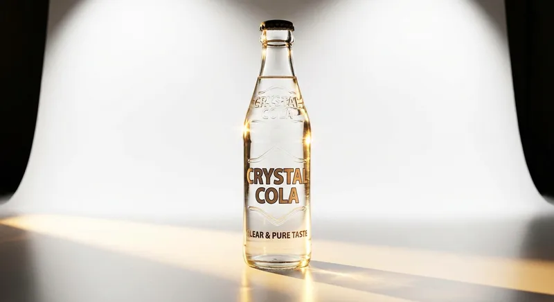 Crystal Pepsi: The Clear Cola That Confused Everyone, Deteriorated in Sunlight, and Was Murdered by Coca-Cola Using a Kamikaze Product