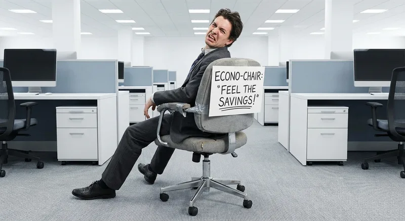 The Hbada "Comfort" Swivel Chair: Like Naming Your Restaurant "Delicious Food" and Then Serving Garbage