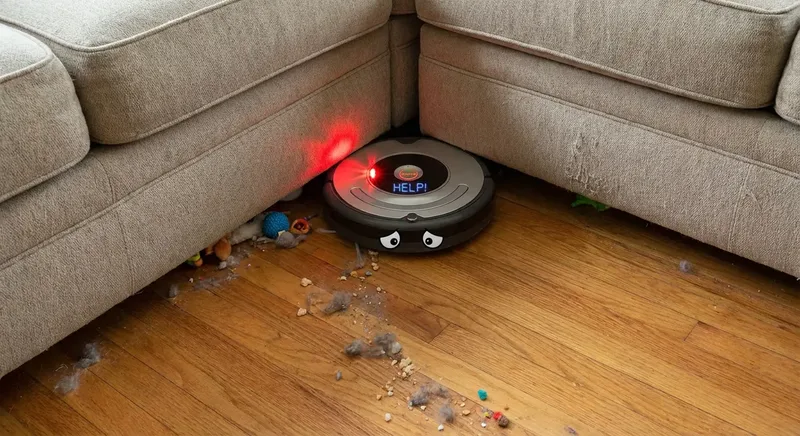 The Lefant M210 Robot Vacuum: The Robot That Needs Rescuing More Often Than It Rescues Your Floors