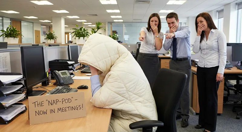 Ostrichpillow: A $100 Padded Head Cocoon That Creates Your Own Micro-Environment Where You Can't See People Laughing at You