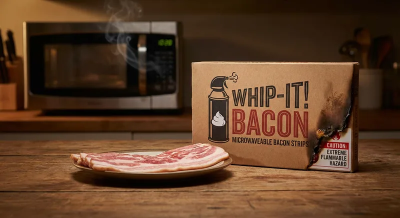 Reddi-Bacon: The Microwave Bacon from the Whipped Cream People That Was a Genuine Fire Hazard