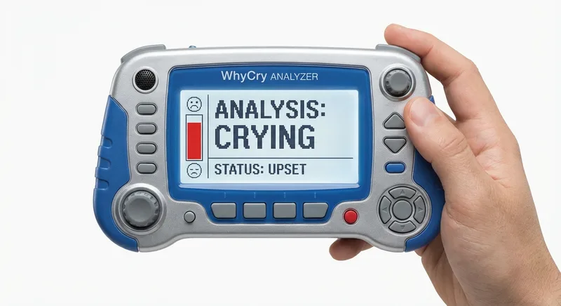 The WhyCry Baby Crying Analyzer: A $100 Device That Tells You Your Baby Is Crying, Which You Already Knew